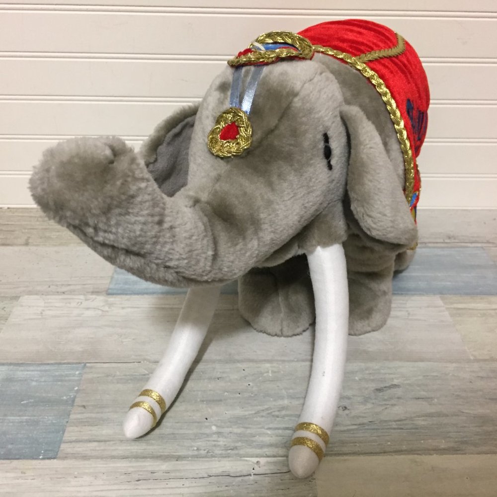 Barnum & Bailey Circus Elephant Plush 134th Edition 20" Stuffed Animal Toy - Picture 3 of 8